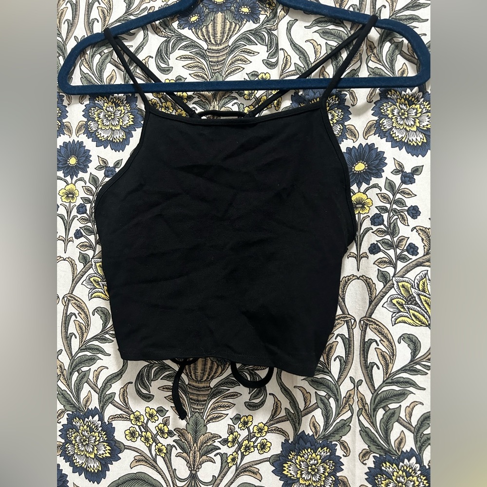 Garage Backless Crop Top - Picture 2 of 5